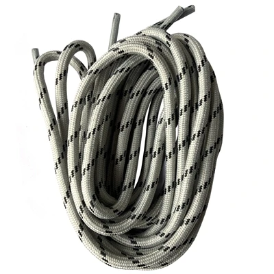 light grey 71 дюймовой длинная круглые шнурки для ботинок Струны для ботинок шнур шнурки с точками - Цвет: light grey