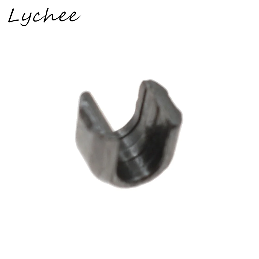 Lychee 150 шт. 5# высокое качество u-образная металлическая молния фиксатор Сделай Сам швейная одежда для рукоделия штаны на молнии аксессуары