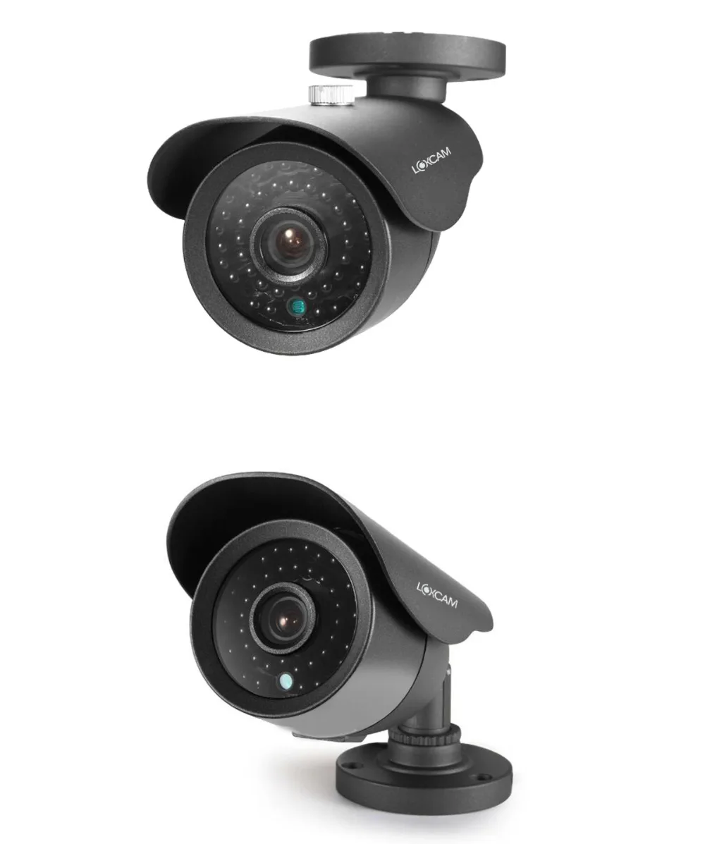 Камера видеонаблюдения LOXCAM H.265 + 16 каналов 4 МП шт. IP66 водонепроницаемая для улицы |