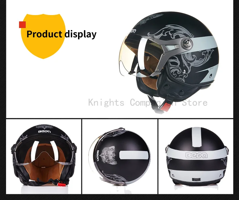 Мотоциклетный шлем для женщин и мужчин, BEON 100b casco, шлем для мотокросса, электрический велосипед