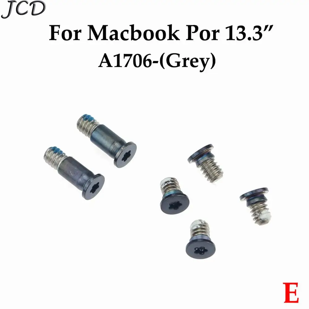 Винты на заднюю крышку корпуса компьютера JCD для MacBook Pro 13 &quot15" A1278 A1398 A1425 A1706 A1707