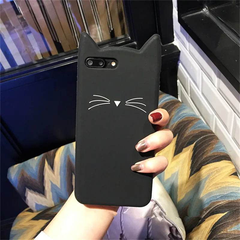 2017 сумасшедшая корова 3D Модный милый мультяшный чехол с животными бородой