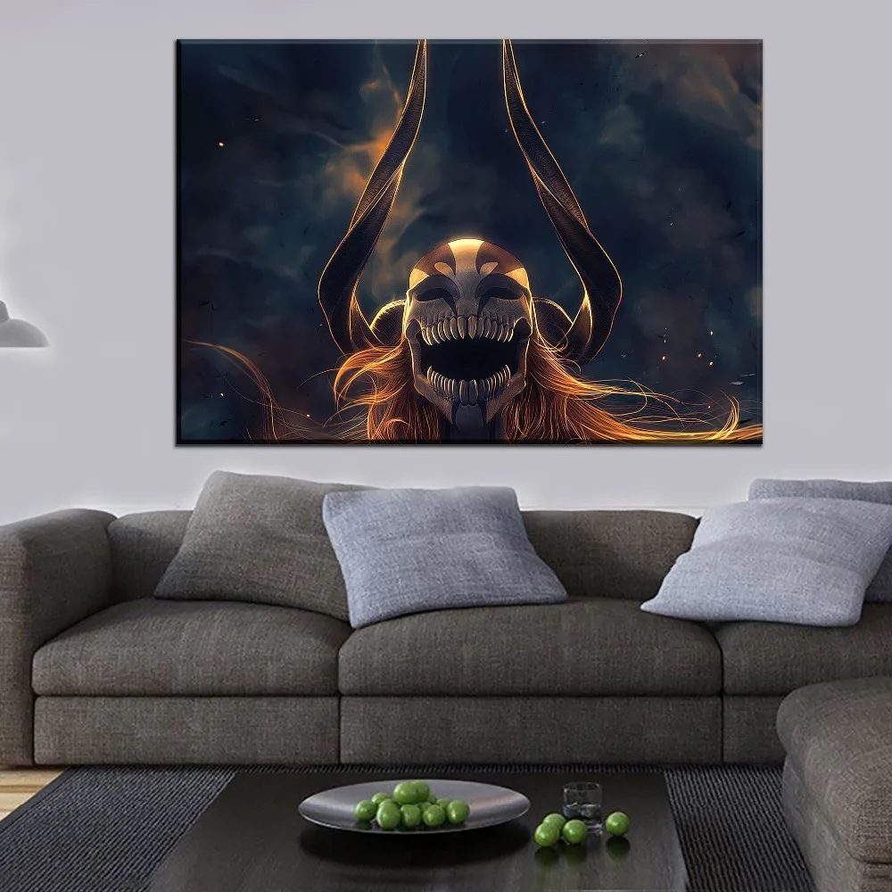 5 шт. Блич Ичиго Куросаки манга анимация плакат Современная печать холст Картина