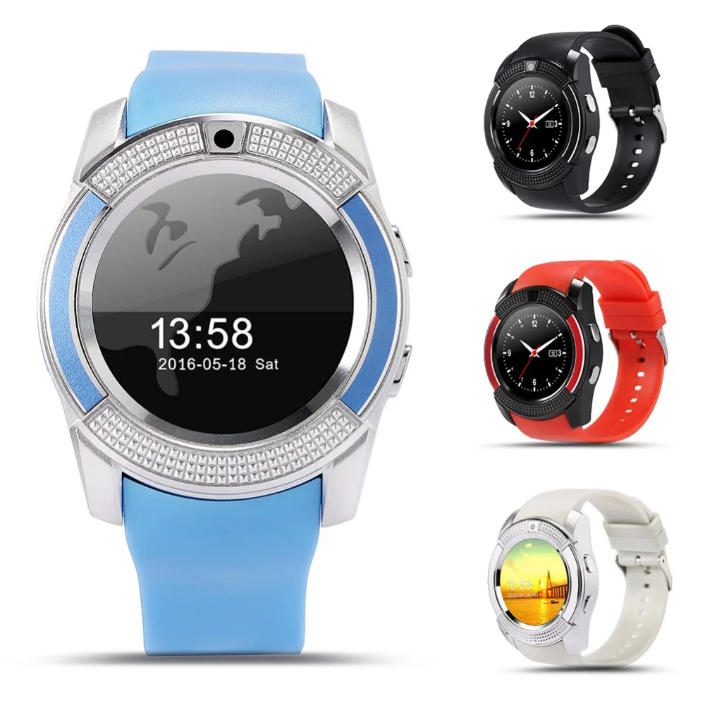V9 Спорт Смарт часы анти потерянный Smartwatch Поддержка sim карта TF Камера шаг вызова