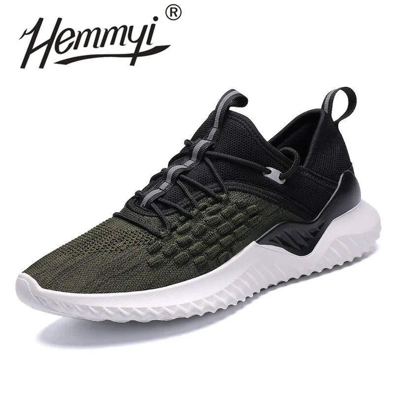 Мужские кроссовки Hemmyi повседневные дышащие на шнуровке Tenis Masculino Adulto
