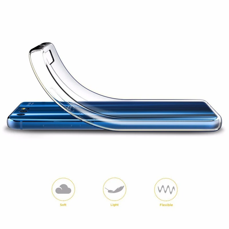 TOLIFEEL для Huawei honor 9 силиконовый чехол Honor9 тонкий прозрачный защитный телефона