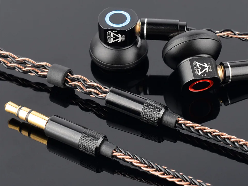 TONEKING TO400s 400ohm HiFi аудиофил MMCX съемный кабель металлические наушники | Электроника