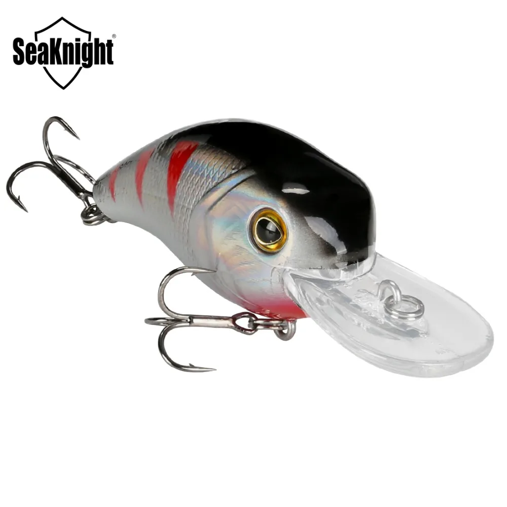 SeaKnight SK021 рыболовная приманка с крючком 1 шт. 10 г 52 мм 0 ~ 2 м жесткая мини-приманка