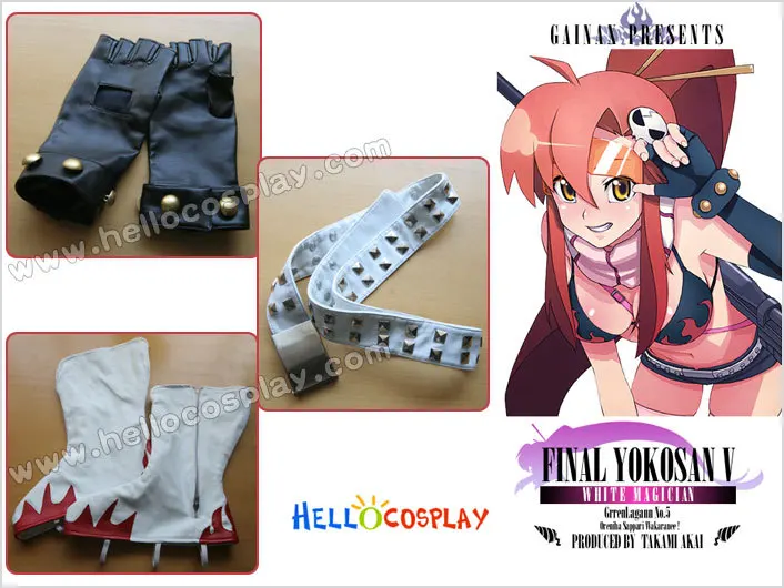 Tengen Toppa Gurren Lagann Косплей Yoko Littner костюм H008 |