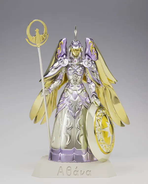 100% Оригинальный BANDAI Tamashii Наций Saint Ткань Миф фигурку-Athena от &quotSaint Seiya&quot | Игрушки и