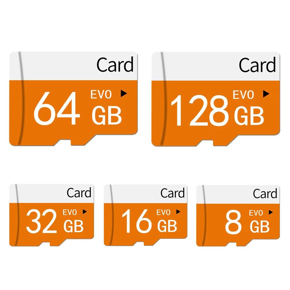 100% оригинальная карта Micro SD 8 ГБ 16 32 64 Гб 128 памяти MicroSD класс 10 TF MicroSDHC высокая