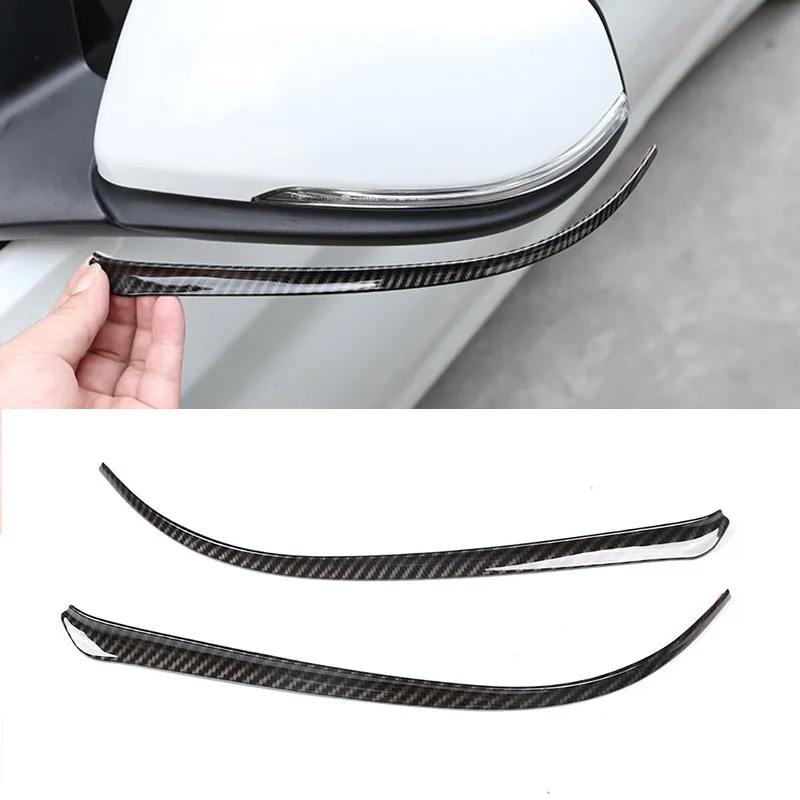 

Carbon Fiber ABS For BMW X1 F48 1 2 series Active Tourer f45 f46 218i 16-19 Side Rearview Mirror Strips Trim For BMW X2 F47 2018