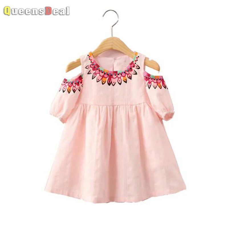 

Мери Ами, детская одежда для девочек с короткими рукавами и цветочным узором; Платье пляжное хлопковое платье для От 2 до 9 лет для девочек