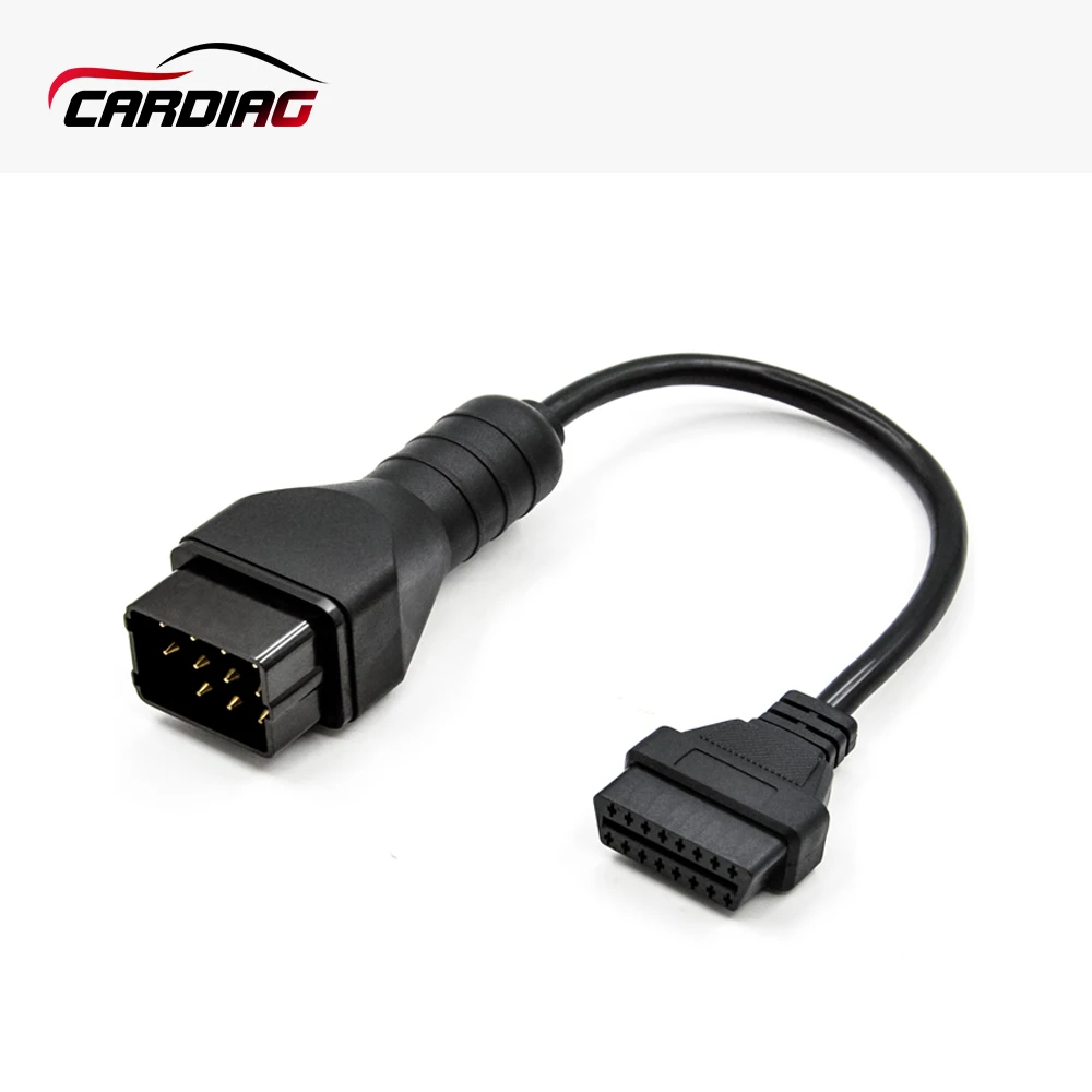 Самая низкая цена для Renault 12Pin OBD 2 коннектор адаптер автомобильные аксессуары диагностический удлинитель 16 Pin