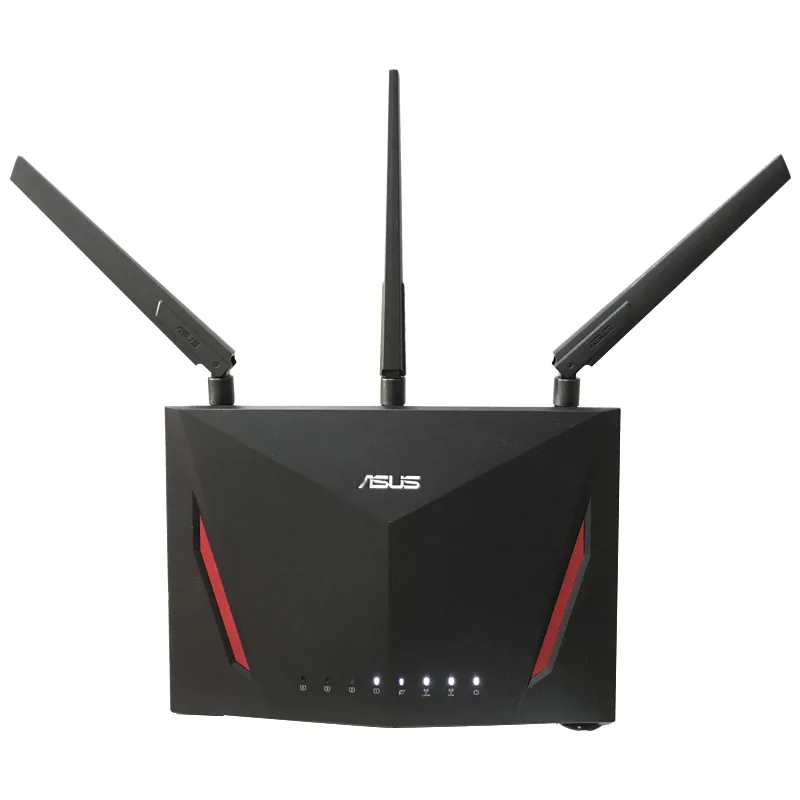 ASUS RT-AC86U AC2900 Top 10 AiMesh Wi-Fi 5 маршрутизатор 802.11AC MU-MIMO двухдиапазонный 2,4 ГГц/5 ГГц 1600 Мбит/с 4 порта Gigabit