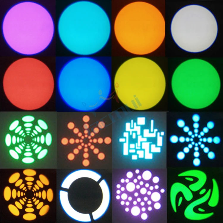 

(2PcsLot) 10W Gobo Beam Moving Head Led Spot Moving Head Gobo Light 7 Gobo 7 Color Mini Gobo Moving Head Night Club Lighting
