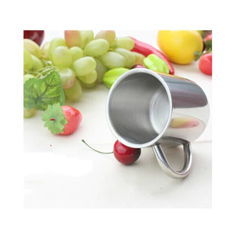 Лидер продаж 300 мл эспрессо Кофе молоко Чай Кружка Пивная кружка молока серебро