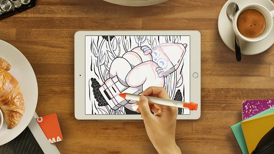Logitech Crayon рукописный карандаш-стилус для планшета ip10 цифровая ручка