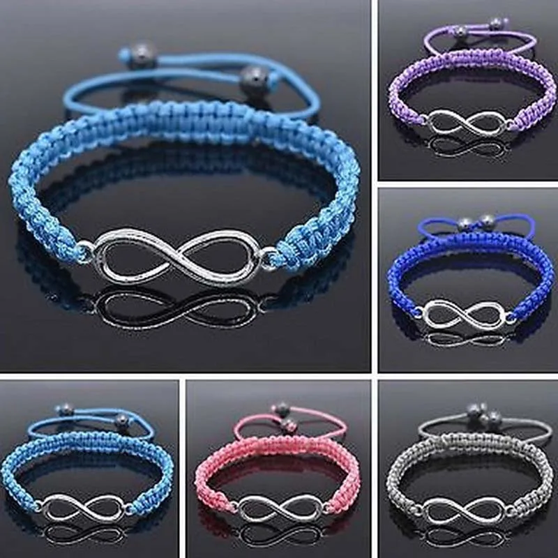 Бесконечные браслеты на удачу искусственный плетеный браслет мужские 2018 подарки