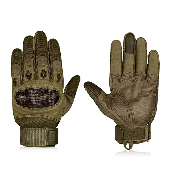 Army Green 1 пара полный палец перчатки для мотоцикла, для улицы гоночные спортивные перчатки мотокросса защитные Guantes Moto Motosiklet перчатки - Цвет: Army Green
