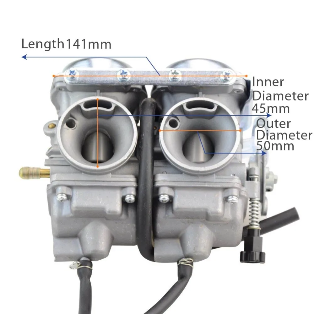 Двухцилиндровый карбюратор GOOFIT для Honda Camera 250cc Rebel CMX CMX250 CA250 N090-050 | Автомобили и
