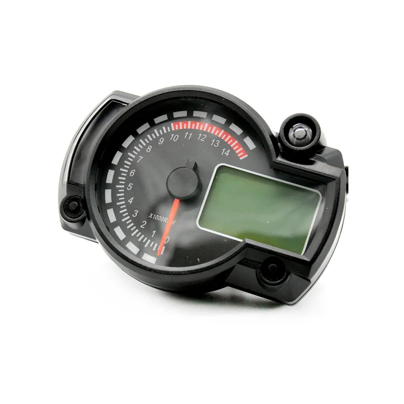 7 цветов дисплей мотоцикл цифровой спидометр ЖК датчик Спидометр Тахометр