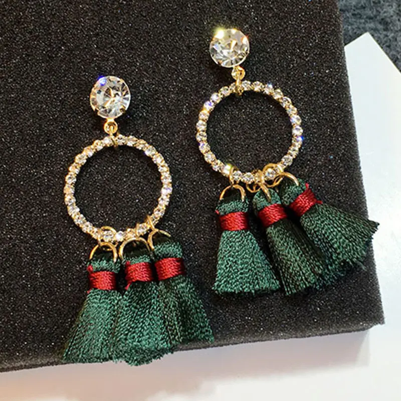Женские серьги с кисточками Sehuoran Oorbellen 2018 Brinco Boho эффектные модные ювелирные