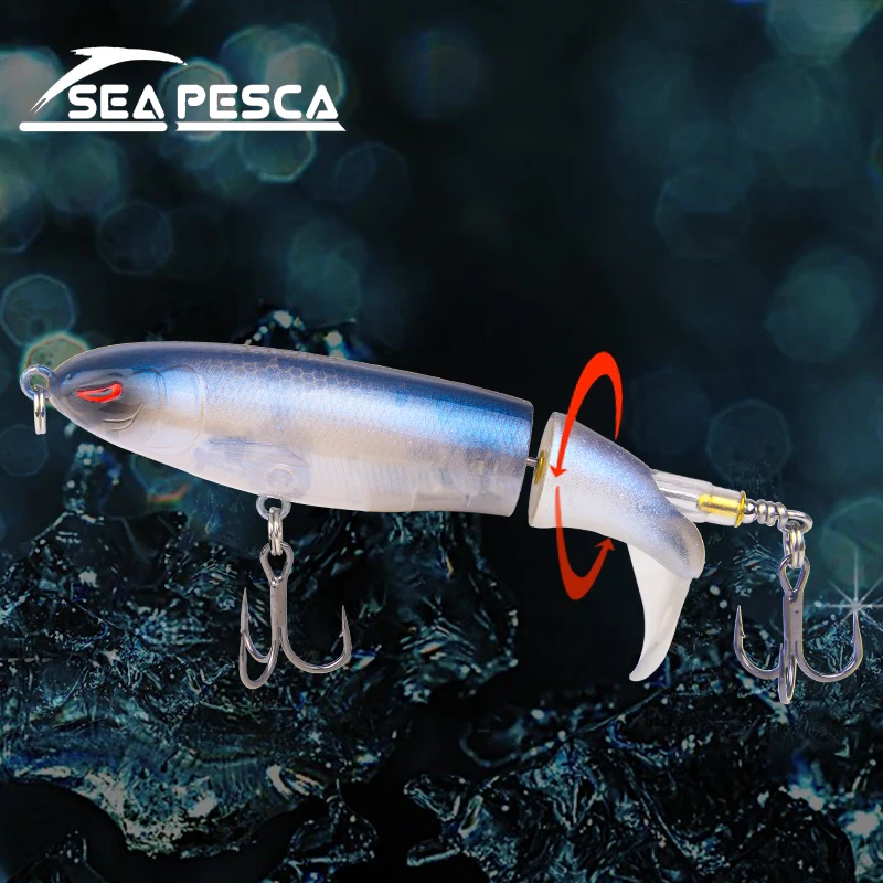 Блесна seapesca рыболовная приманка 100 мм 13 2 г мягкая вращающаяся искусственная