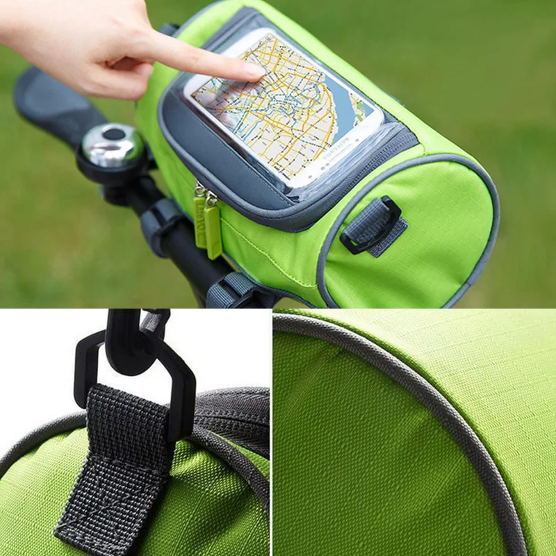 LDAJMW водонепроницаемая сумка для сенсорного экрана велосипеда с передней