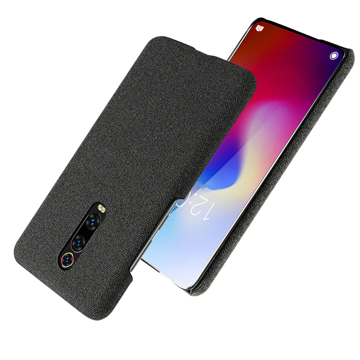 For Xiaomi Redmi K20 Pro Case Slim Fabric Cloth Protection Hard Cover Shockproof Shell |