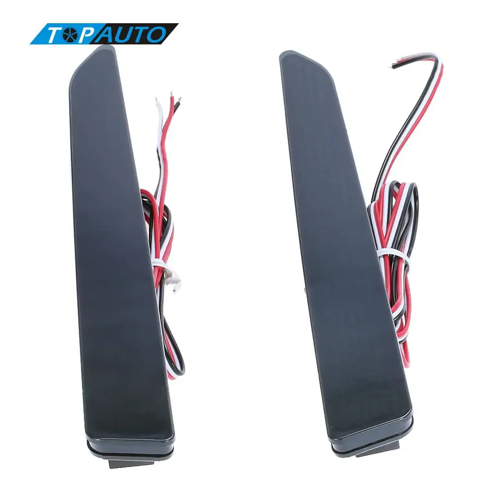 Пара светоотражающих предупреждающих ламп для заднего бампера модификация стоп