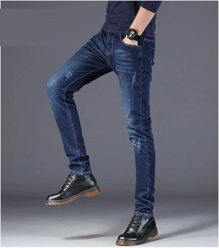 Batmo 2019 Новое поступление высокое качество повседневные тонкие эластичные джинсы