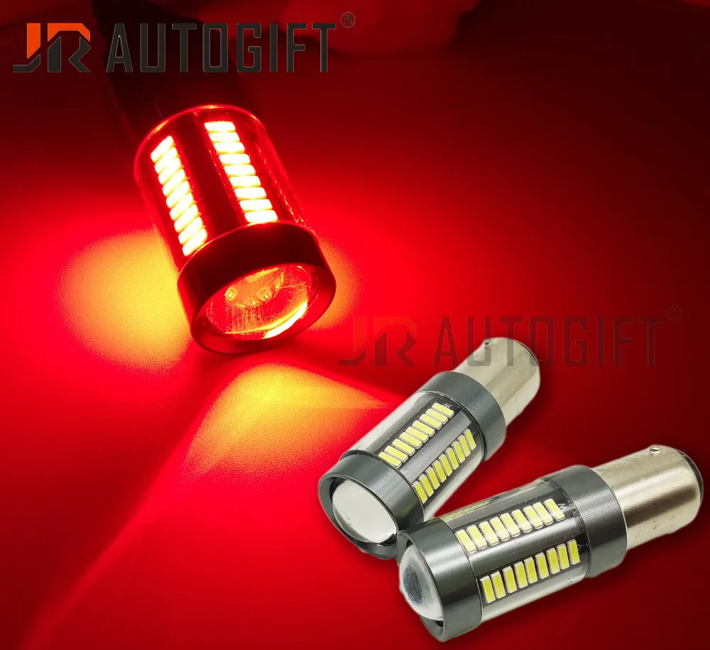 

2pcs T20 7440 7443 66 SMD 4014 W21W LED Car Tail Bulb Brake Turn Signal Light Auto Backup Reverse Lamp White/Red DRL accessories
