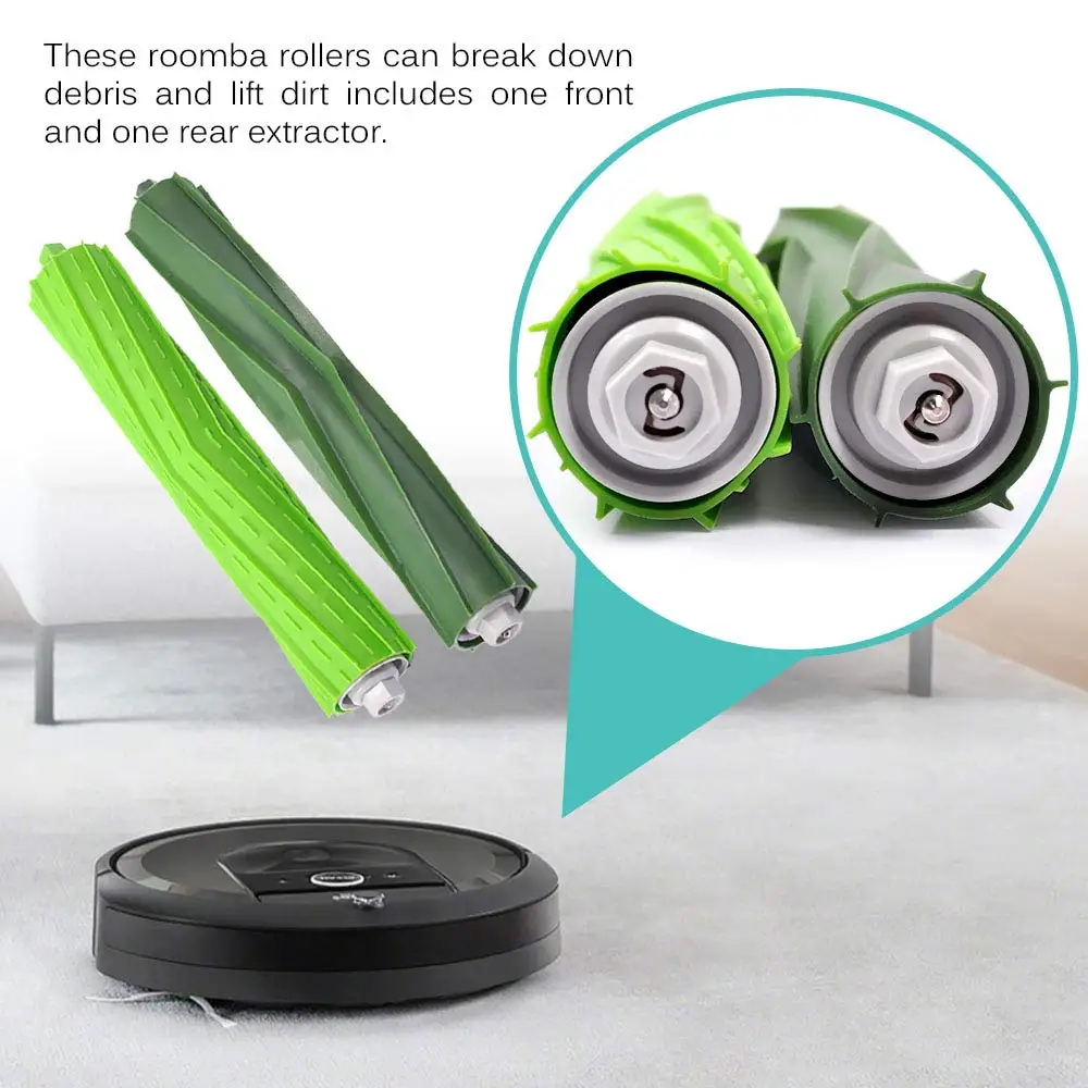 Запасные части i7 Roomba, с iRobot Roomba i7(7150), i7+(7550), E серии E5, E6 E7 робот пылесос-Wi-Fi подключен