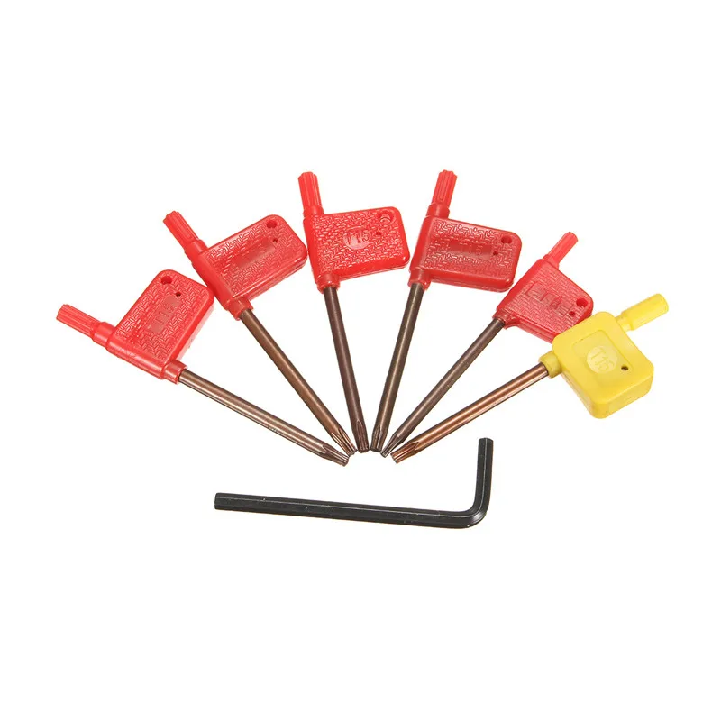 7Pcs/Set 12mm CNC Lathe Turning Tool Holder Boring Bar with DCMT TCMT CCMT Cutting Insert Wrench | Инструменты