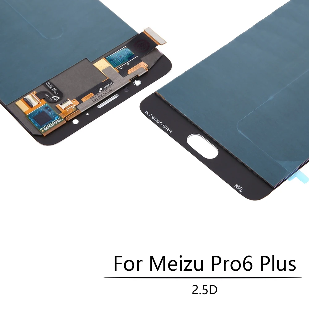 Супер AMOLED 5," ЖК-экран для MEIZU Pro 6 Plus, сенсорный ЖК-экран с рамкой, дигитайзер, ЖК-дисплей, запасные части для телефона