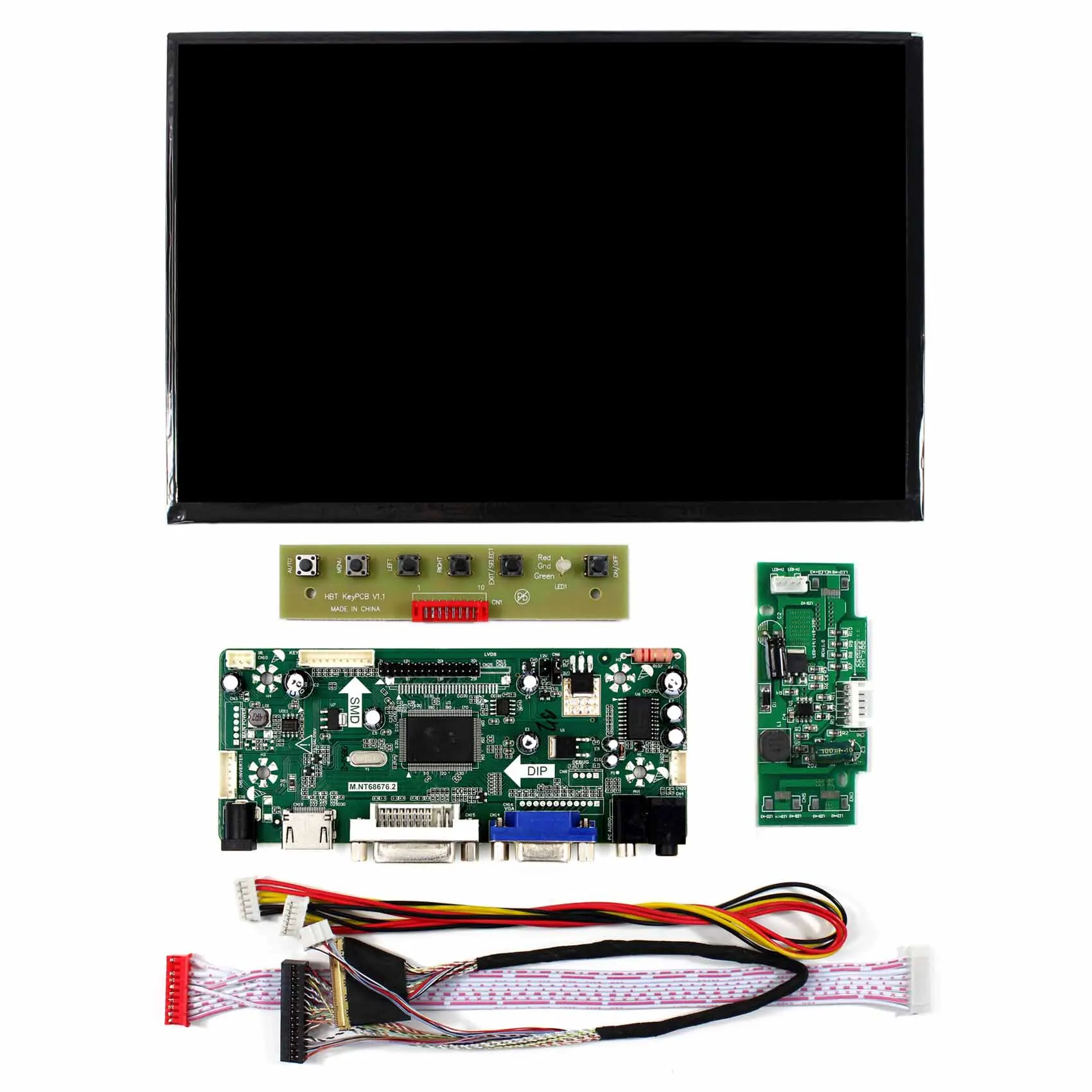 Плата ЖК контроллера аудиосигнала H DMI DVI VGA 10 1 дюйма B101UAN01/02 1920x1200 экран|panel shade|panel
