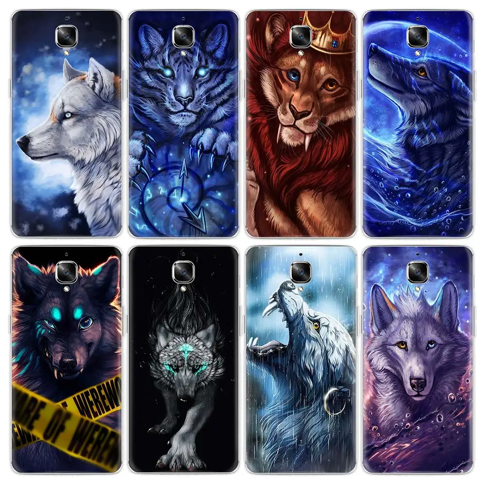 Чехол для телефона Wolf Lion OnePlus 5 3/3T 5-дюймовый Мягкий силиконовый чехол из ТПУ с