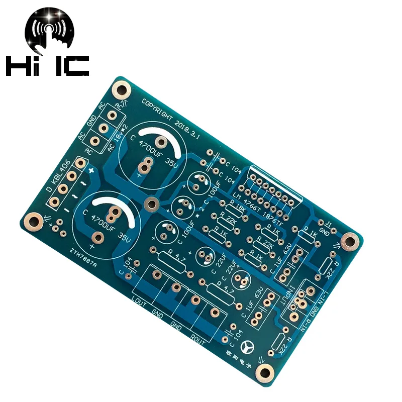 

LM4766 LM1876 HiFi Stereo Audio Power Amplifier Board PCB