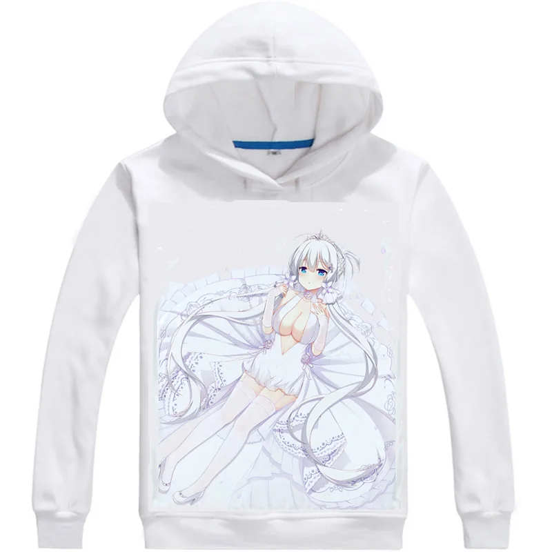Azur Lane толстовки мужские хип-хоп Аниме Толстовка корабль-девочка мир военных кораблей HMS Белфаст C35 Женские аниме косплей толстовки - Цвет: Style 14