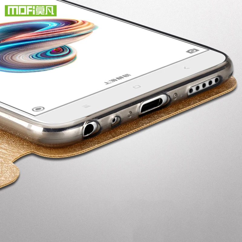 Xiaomi mi a1 чехол для xiaomi 5x MOFI Флип кожаный TPU funda силиконовый coque 5x5 5|case cover|case siliconecoque