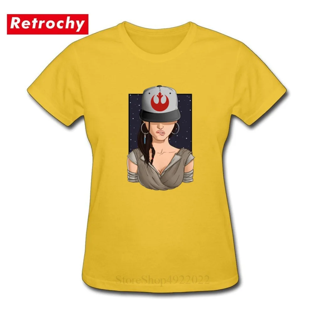 Женская футболка с надписью Star Wars Rebel Heartthrob Повседневная Yoda Darth Vader Camisetas Princess Leia в