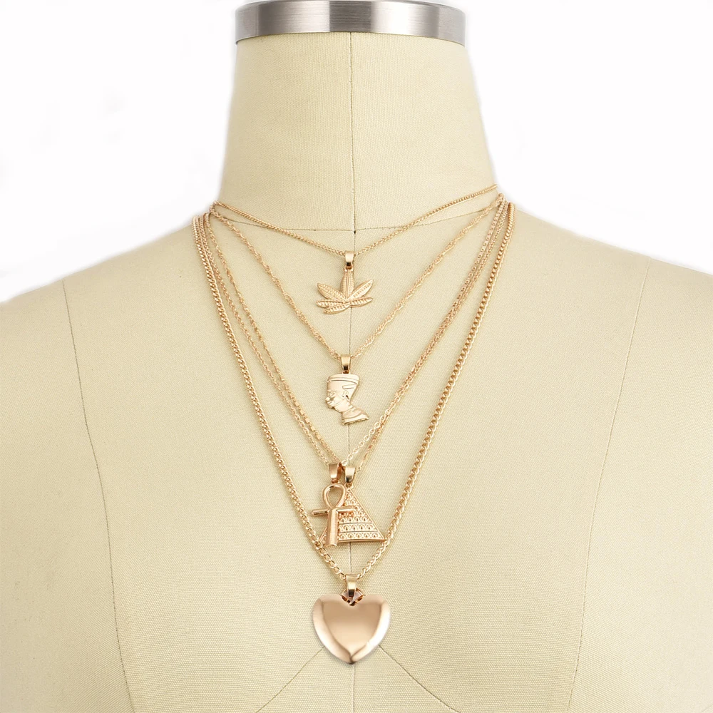 5 шт./компл. Женская обувь в стиле панк с сердцем персикового цвета треугольный