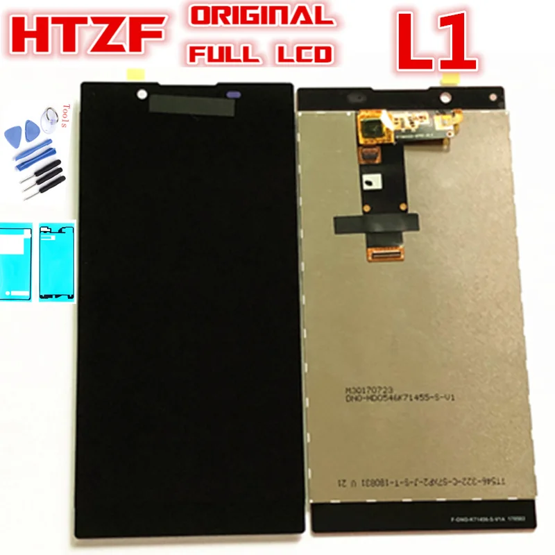 Оригинальный ЖК дисплей для Sony Xperia L1 G3312 сенсорный экран 5 дюйма дигитайзер