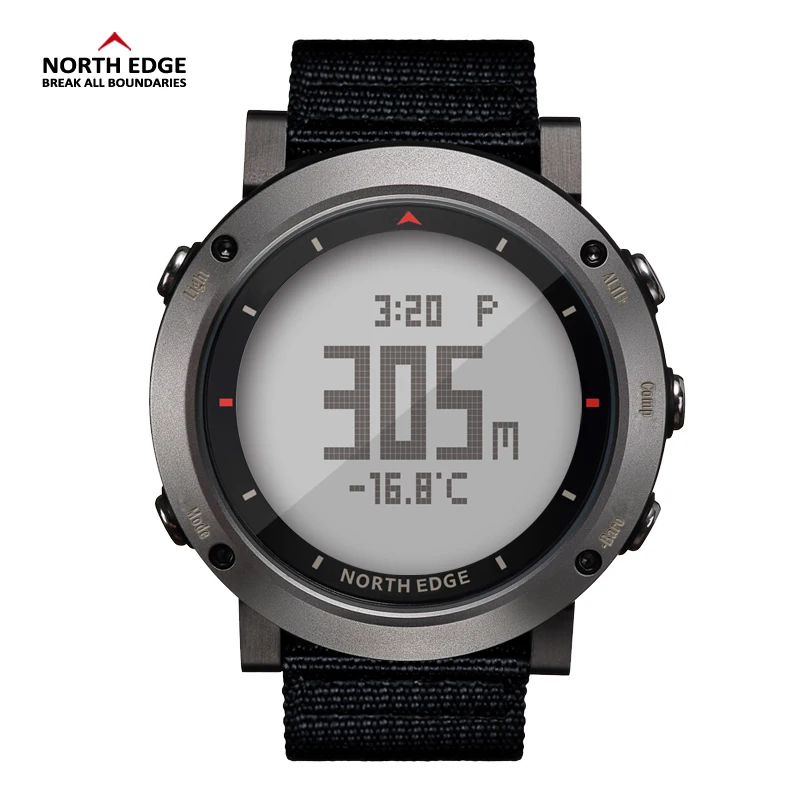 NORTH EDGE, цифровые часы для мужчин, часы для бега, плавания, спортивные часы, альтиметр, барометр, будильник, компас, часы с термометром, Rrelogio