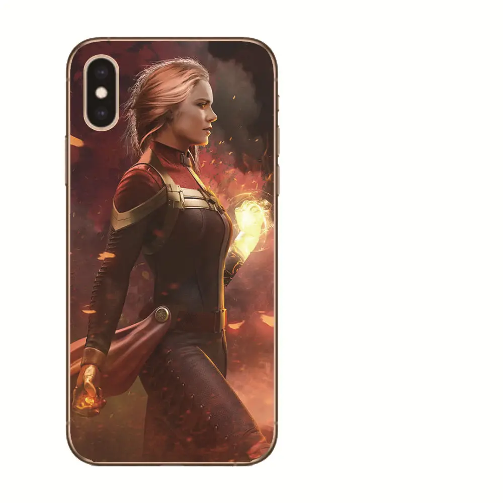 For iPhone X XS MAX XR 8 7 6 6S Plus 5 5s Etui Fundas Cool Marvel Avengers Iron Man Captain America Superhero Coque Phone Case |