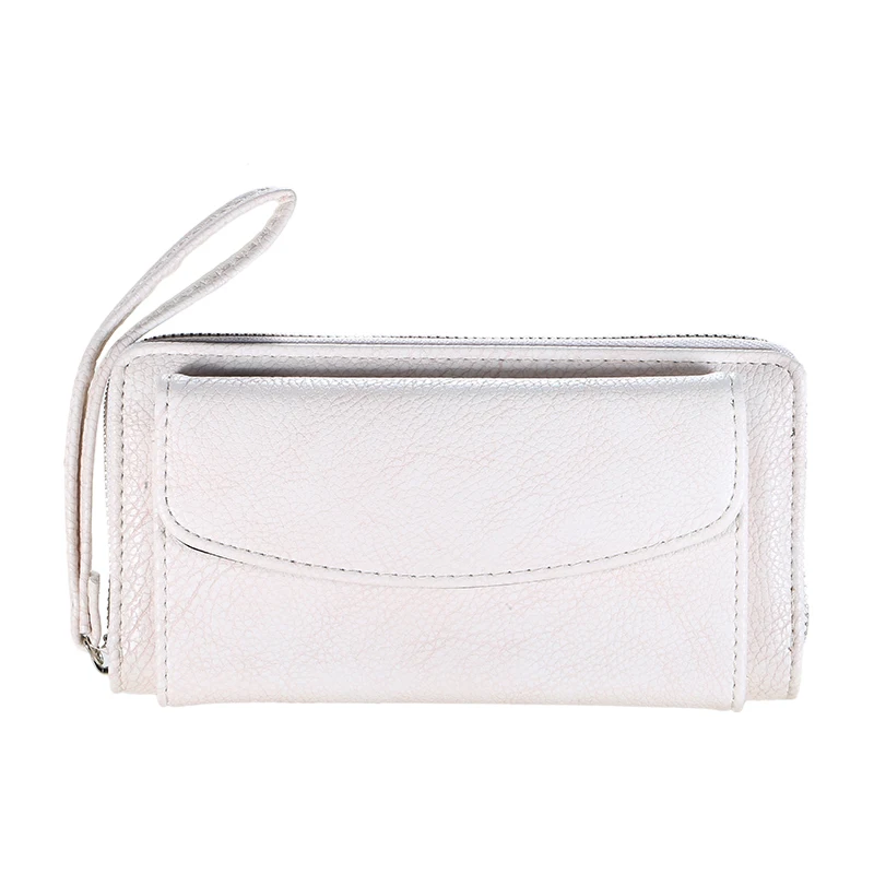 Большой женский кошелек из искусственной кожи для монет роскошный фирменный