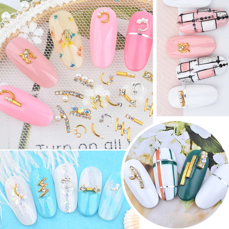 5 шт. декоративные гвоздики для ногтей | Красота и здоровье