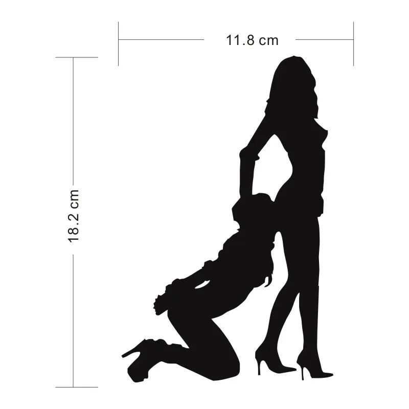 Cunymacos девушка Связывание автомобиля стикер Виниловая Наклейка мотоцикл