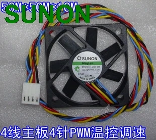 Вентилятор охлаждения для сервера Sunon 5010 5 см 50 мм 12 В 1 44 Вт 4Pin ШИМ|cooling fan|server fan12v fan